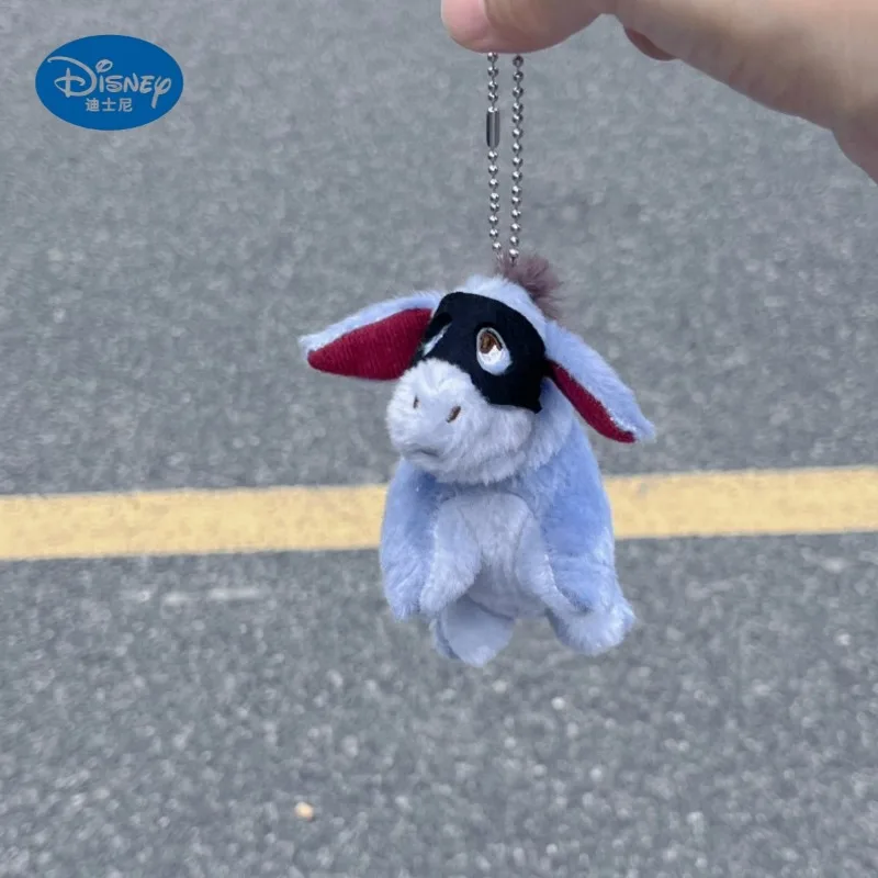 

Disney Eeyore animation peripheral cartoon cute kawaii school bag pendant decoration best friend keychain hanging chain gift