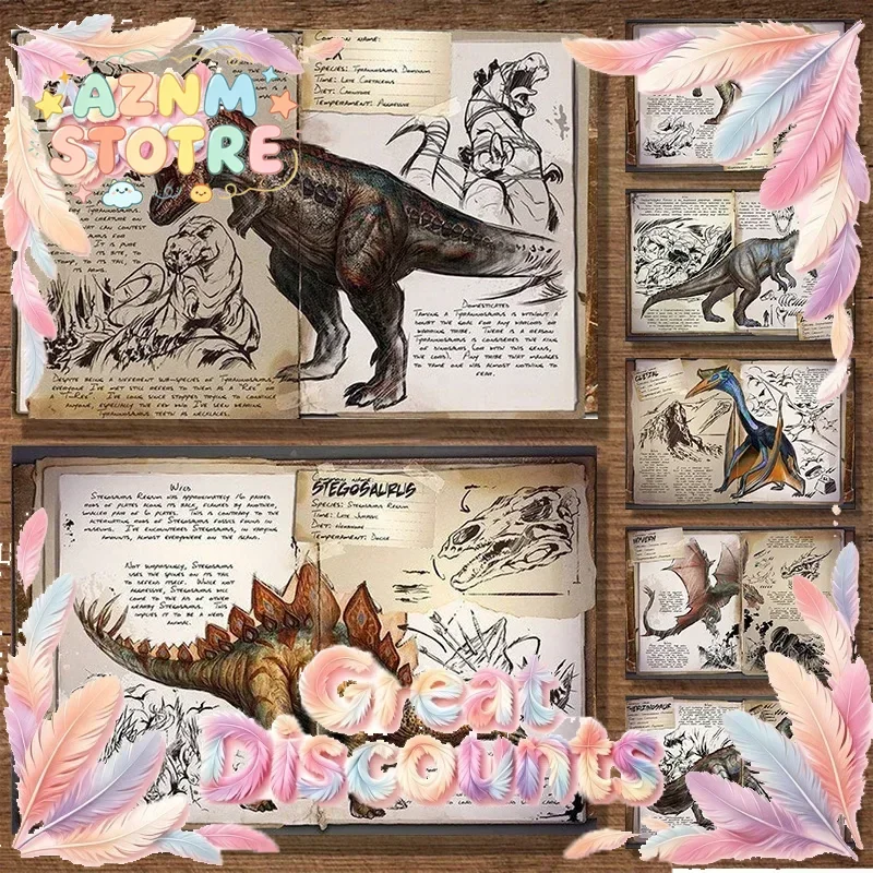 Peinture sur toile 2D modulaire Ark Survival Evolved, images imprimées, jeu de survie, décoration de la maison, affiche de dinosaure Livi