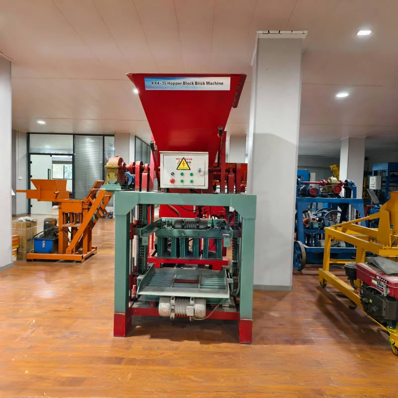 Small Fully Automatic Hydraulic Press Brick Making Machine 220V Interlock Block Making Machine Cement Raw Material High Capacity