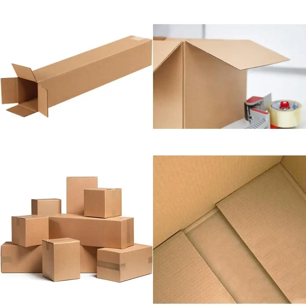 

Гофрированные картонные коробки — 4x4x36 дюймов, упаковка из 25 шт., доставка, почтовые, перемещение, картонные коробки для безопасной упаковки
