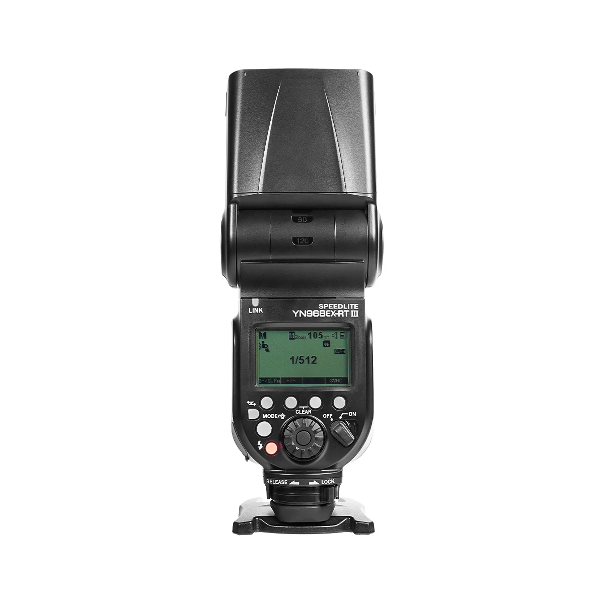 YONGNUO YN968EX-RT III YN968N II LED 라이트 무선 플래시 스피드라이트, 광학 마스터 및 TTL HSS, 캐논용
