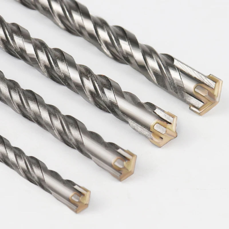 

110-500mm Concrete SDS Plus Drill Bit Cross Tips 4 Cutters Wall Brick Block Electric Hammer Masonry Drilling Bits