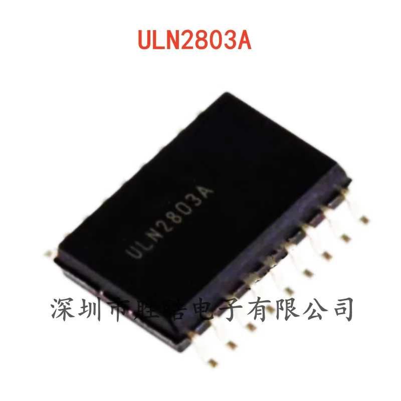 (10PCS)  NEW   ULN2803A   ULN2803    Darlington Array Power Drive   SOP-18   ULN2803A      Integrated Circuit