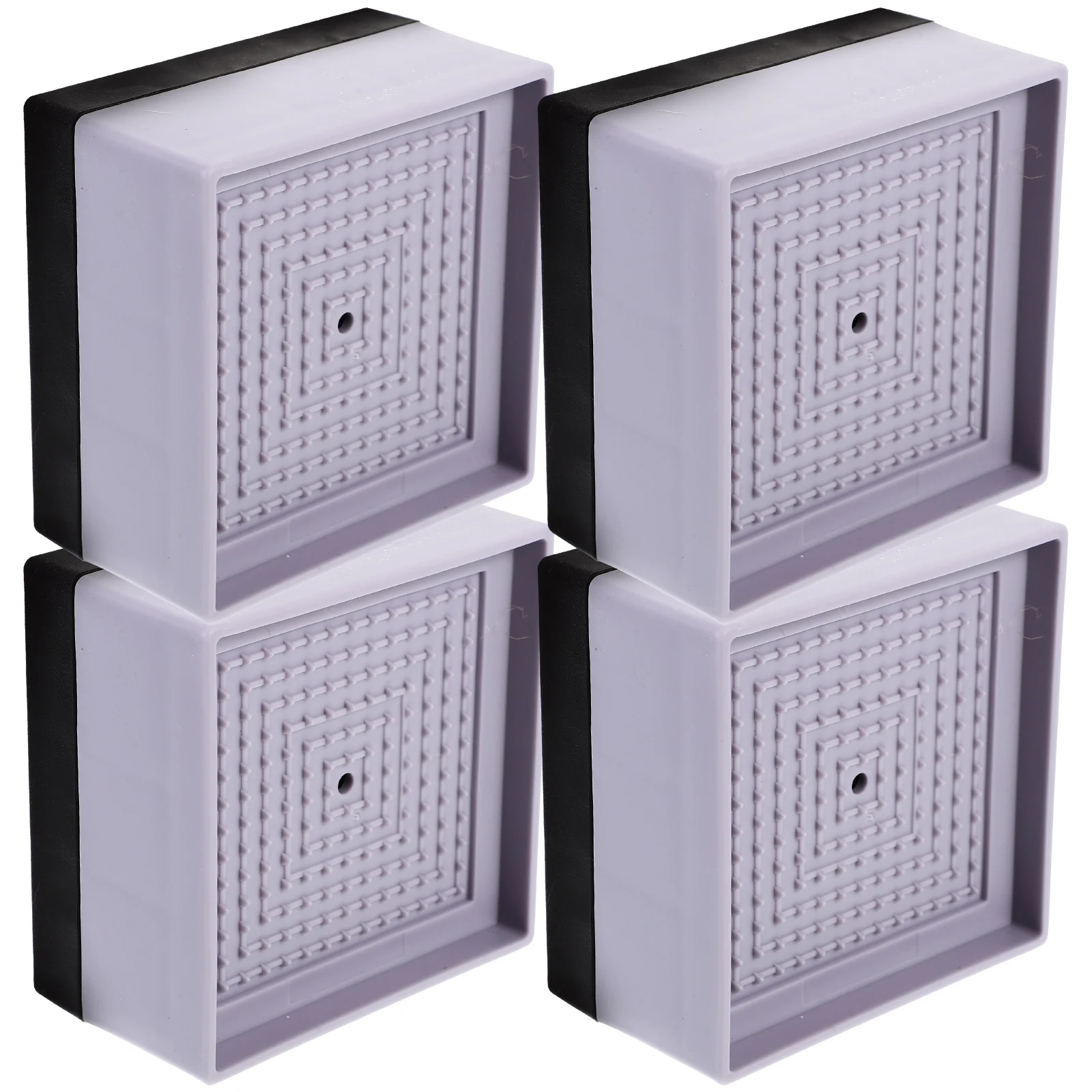 

4pcs Risers Heavy Duty Bed Lifts For Sofa Bed Lifts Table Chair Leg Furniture Riser Raiser Blocks Height Extender