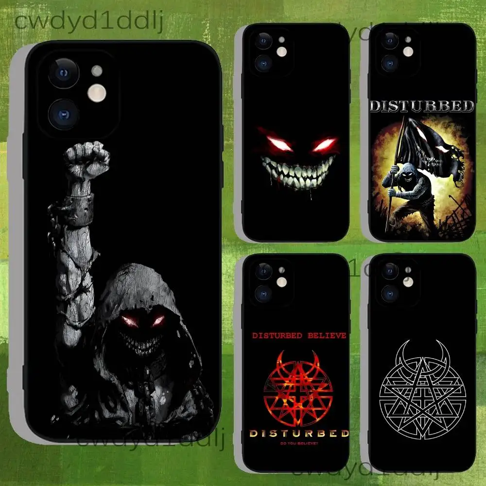 

D-Disturbed The Sickness Phone Case For iPhone 17,16,15,11,12,14,13 Pro Max Mini XS,XR,7 Plus 16E Air Shockproof Soft Cover