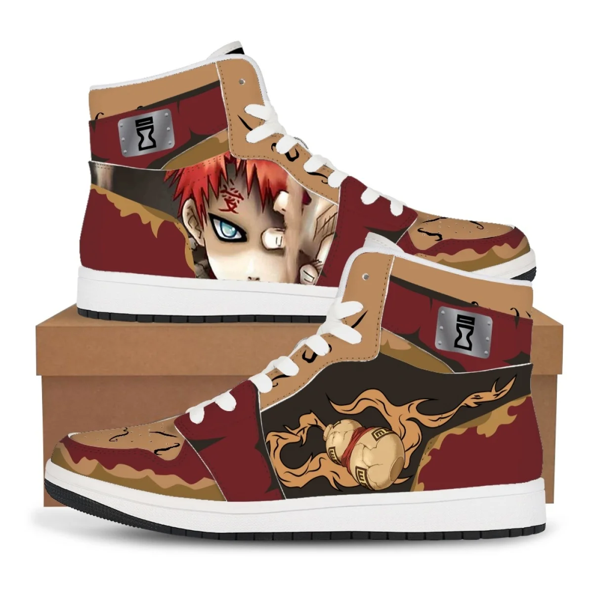 

Akatsuki Basketball Shoes Cloud Naruto Anime Shoes Unisex Casual Sneakers Men Women Fashion Custom Cosplay Holiday Birthday Gift