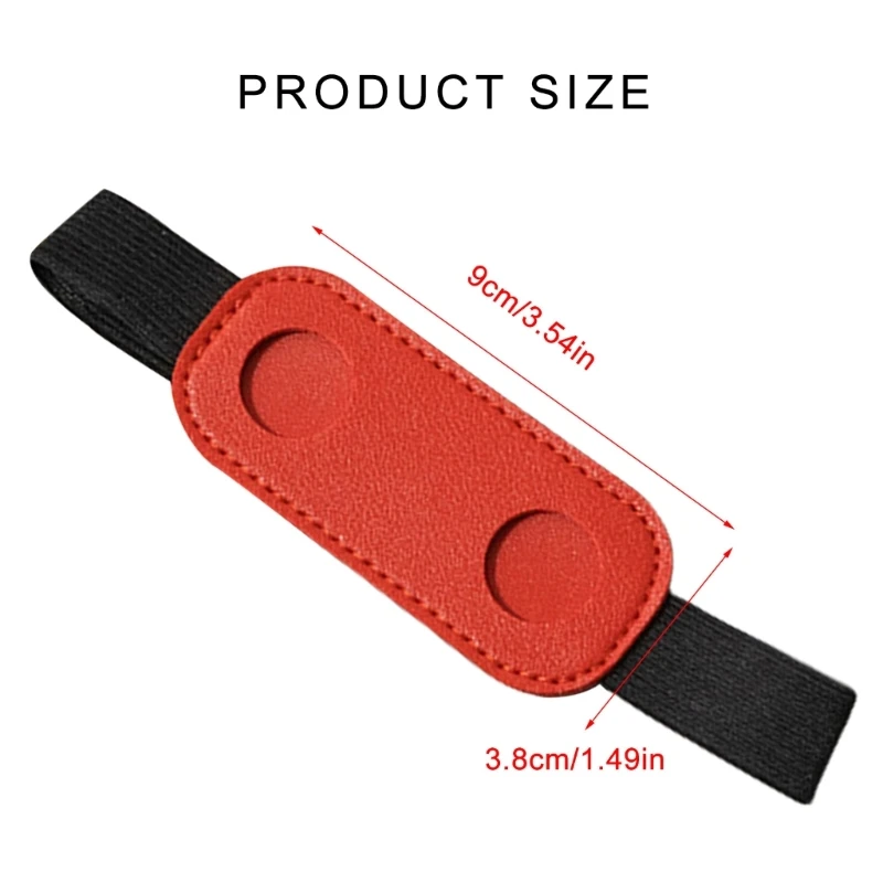 حامل القلم شريط مطاطي حامل القلم الرصاص من جلد البولي يوريثان كم الحقيبة للمجلدات