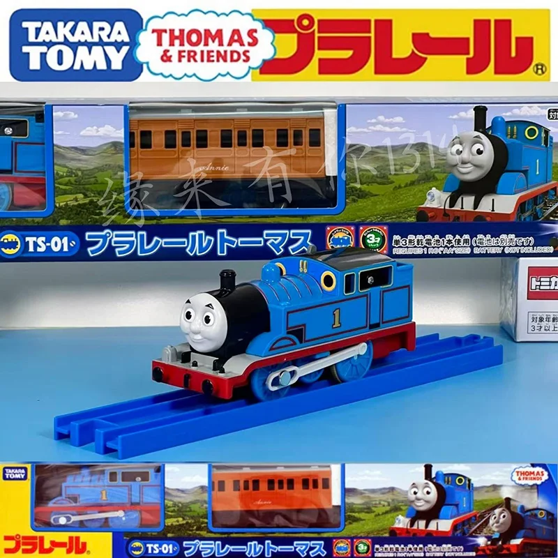 Takara Tomy Tomica Thoma & Friends tren eléctrico juguetes niños Diecast Percy Toby Gordon Henry vehículo modelo motor regalo de vacaciones