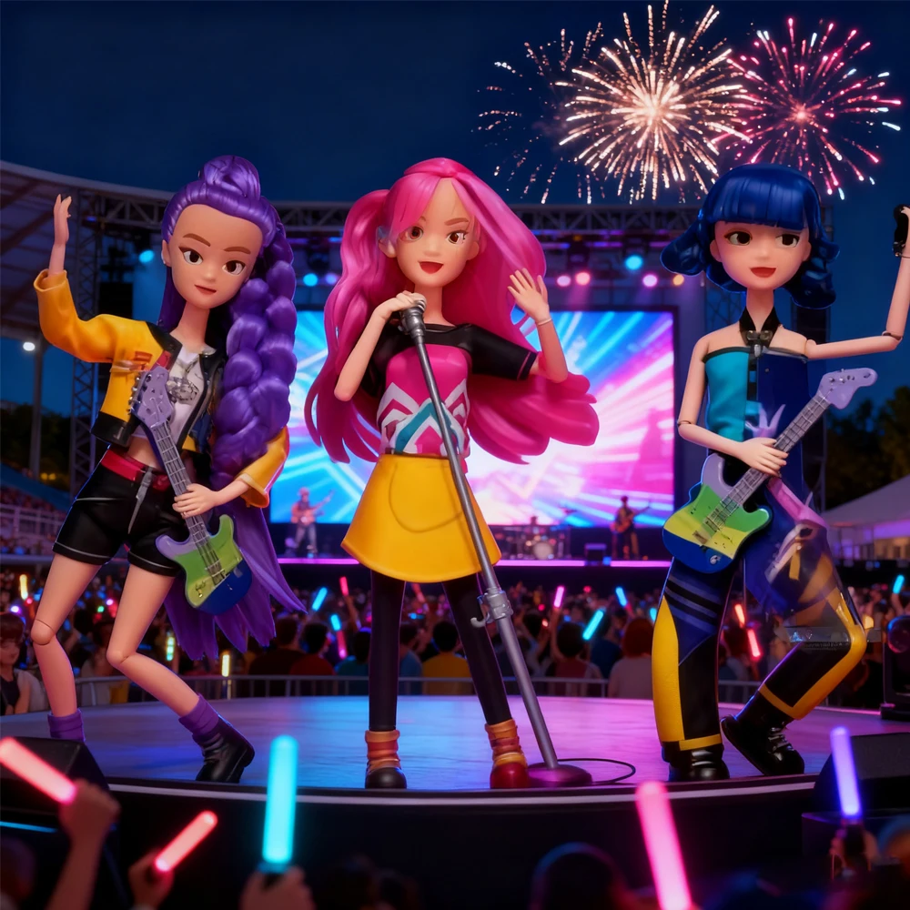 

НОВЫЕ игрушки для кукол Kpop Охотники на демонов Фигурка Игрушка Руми Мира Зои Красивая принцесса Куклы для маленьких девочек Пластиковая игрушка «сделай сам» для девочек/*