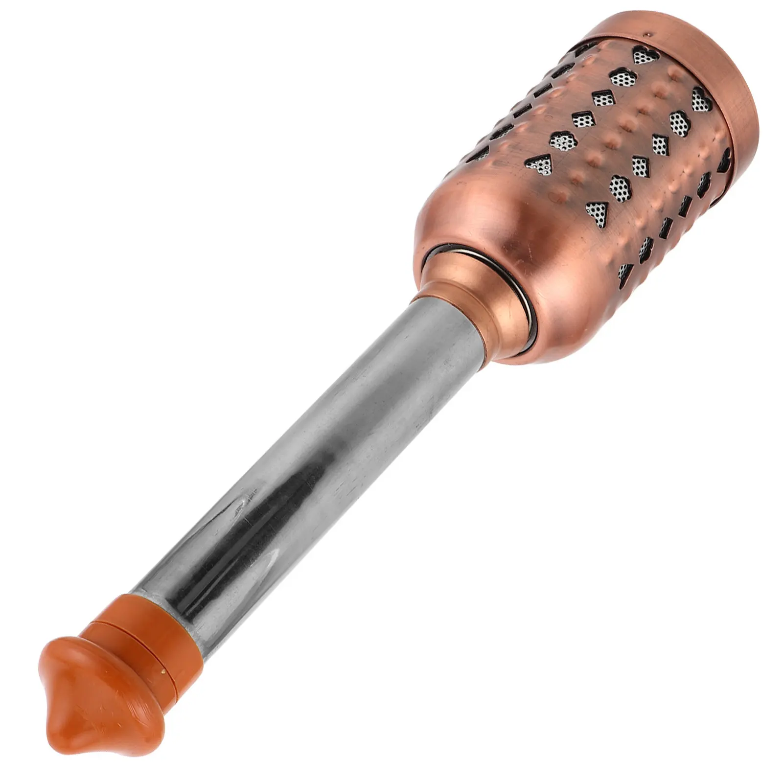 

Bronze Large Moxa Therapy Stick Portable Handheld Rolling Moxibustion Tool for Acupoint Heat Massage Smokeless Moxa