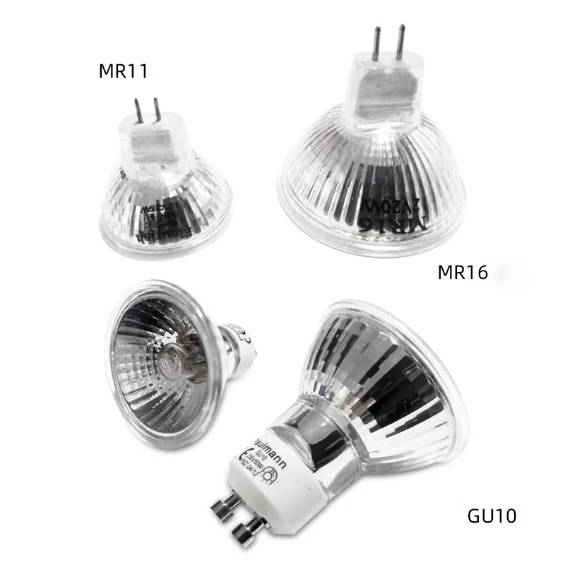 3PCS 35W 50W Flame Lamp GU10 Lamp Bulb Spot Light Melting Wax Lamp Quartz Furnace Fireplace Aromatherapy Lamps Heating Lights