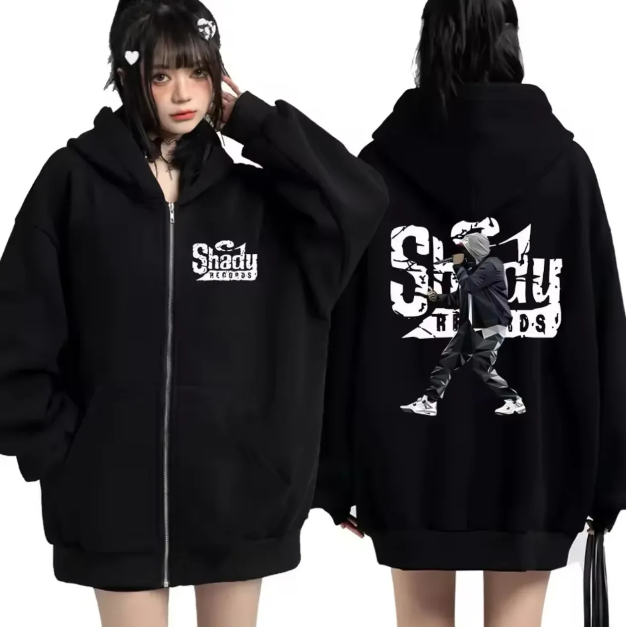 سليم شادي ألبوم موسيقى الراب الرسومات سستة هوديي البلوز الهيب هوب المغني ايمينيم فضفاضة تناسب الصينية المنشأ الشارع الشهير