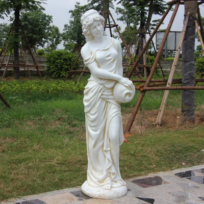 NONE Europäische Musikfigur Skulptur Engel vier Jahreszeiten Dame Innenhof Garten Bar Dekoration 3
