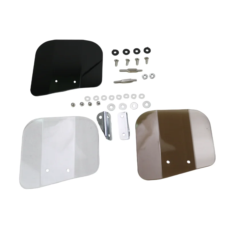 

Motorcycle Hand Guard Air Wing Windshield Deflector Mirror Mount for Honda Goldwing GL1800