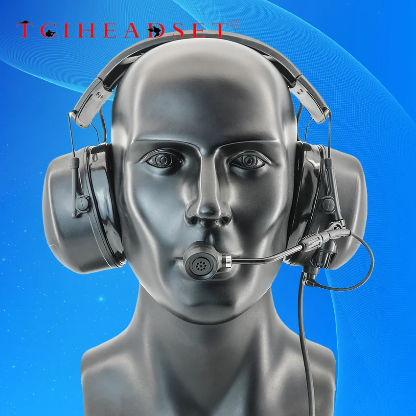 G600 سماعة أذن تكتيكية U94 PTT من السيليكون متوافقة مع راديو Baofeng UV5R ثنائي الاتجاه #3