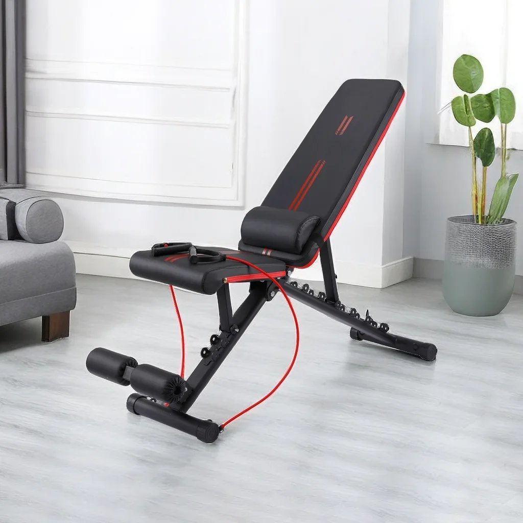 China Golden Supplier Fitness Equipment Exercise Benches Press Adjustable Sit Up Weight Bench