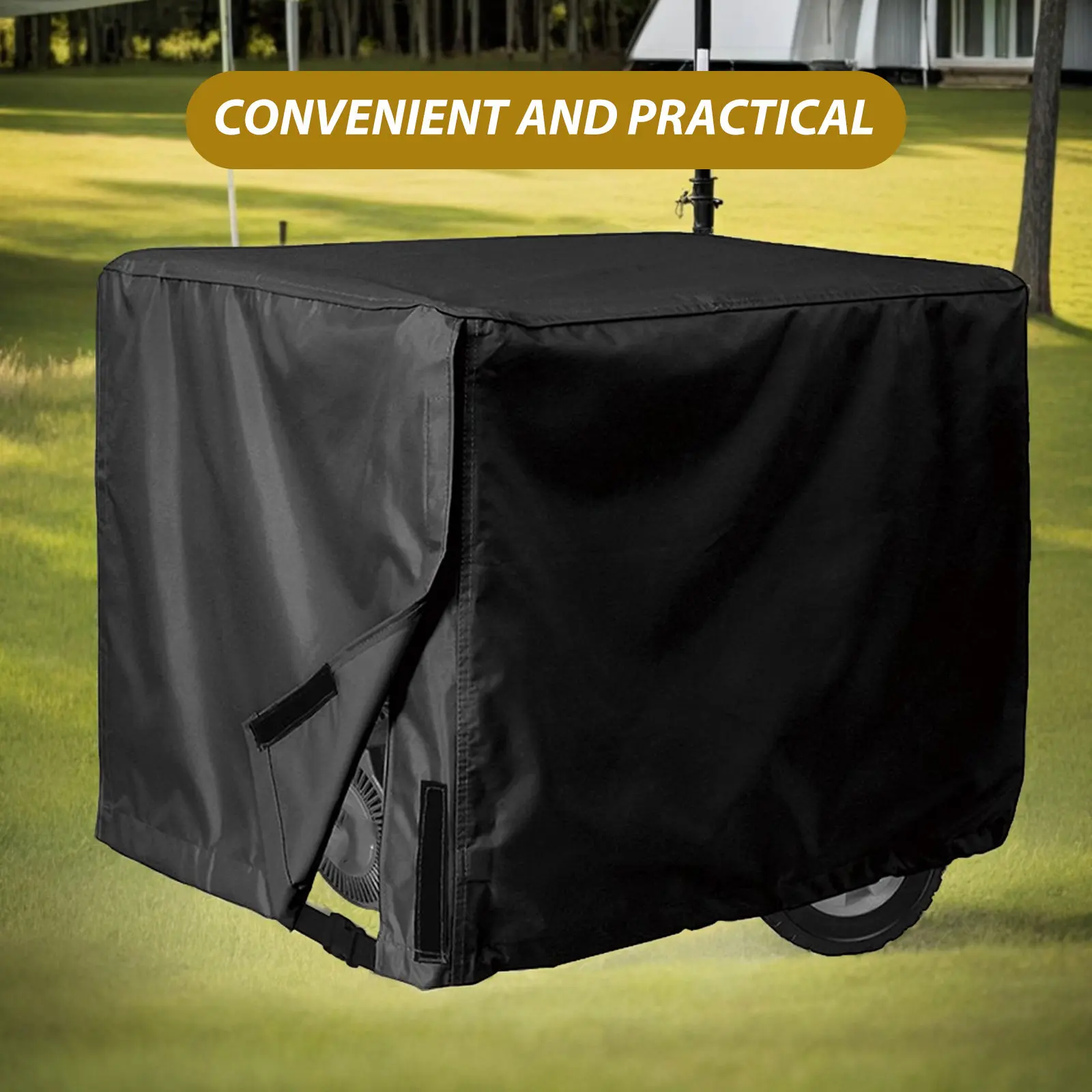 Universal Waterproof Generator Cover Outdoor Oxford Fabric Rainproof Protector Camping Construction Emergency Use