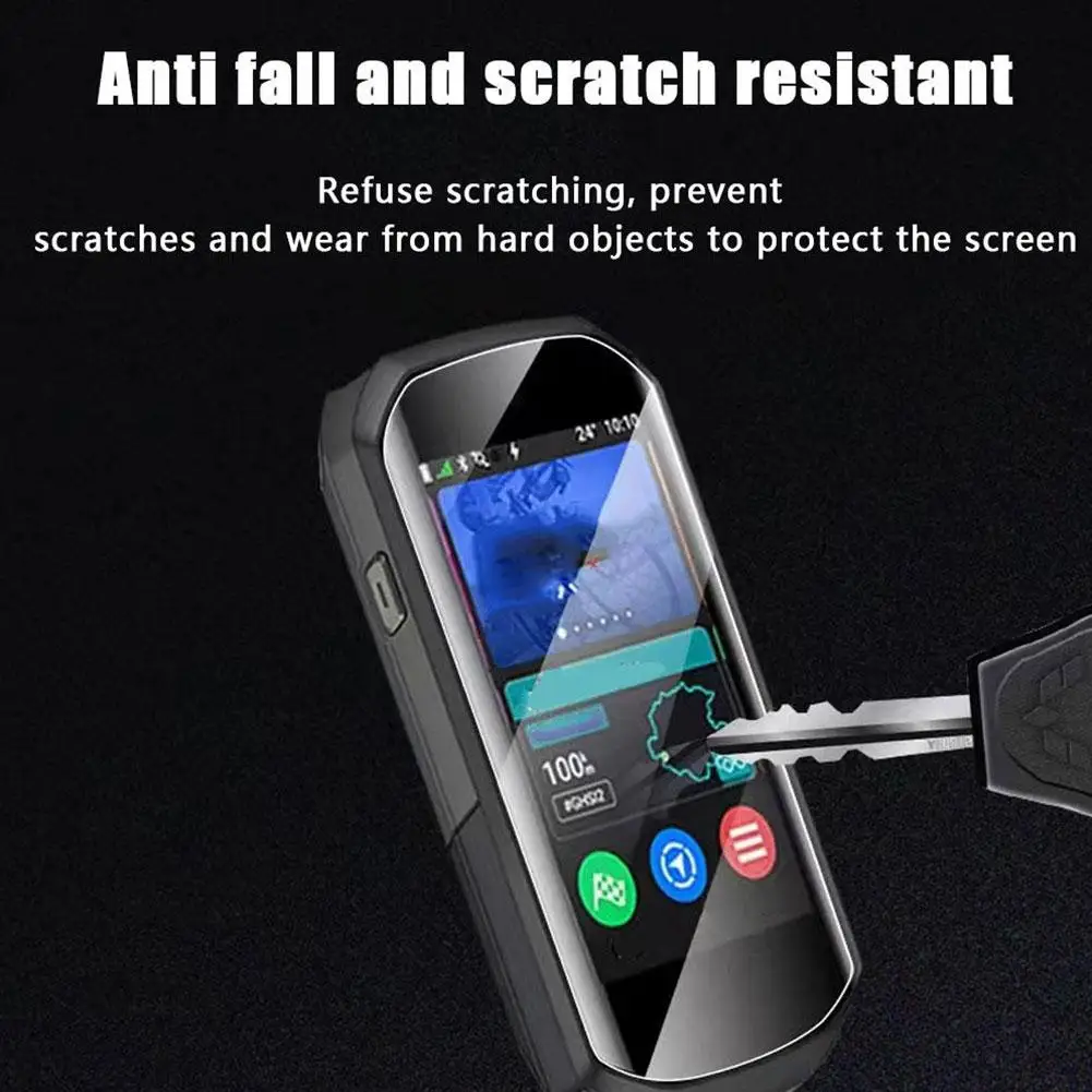 Casing silikon untuk Garmin Edge 1050, Kit aksesori pelindung layar Film kaca perlindungan lembut