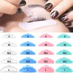Become Warped Eyelash Art Color Silicone Patch Perm Eyelashes Special Multicolor Kwai Edge Cushion Auxiliary Tool 5 To Install