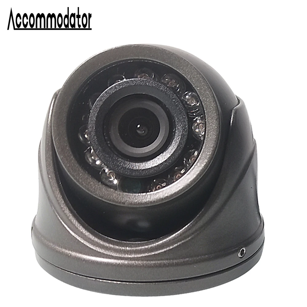 

Indoor Half Circle 720P AHD Infrared Night Vision Waterproof IP67 Truck Bus Car Camera