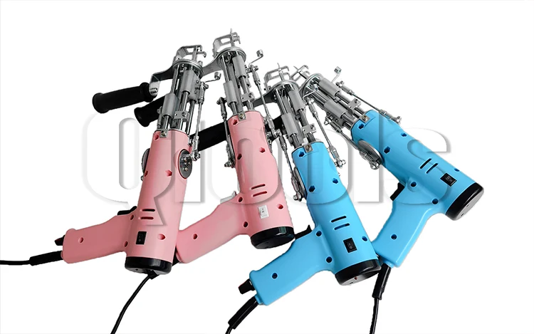 Carpet Tufting New Upgrade 2 in 1 Loop Cut Pile Electric Carpet Weaving Flocking Knitting Rug Gun