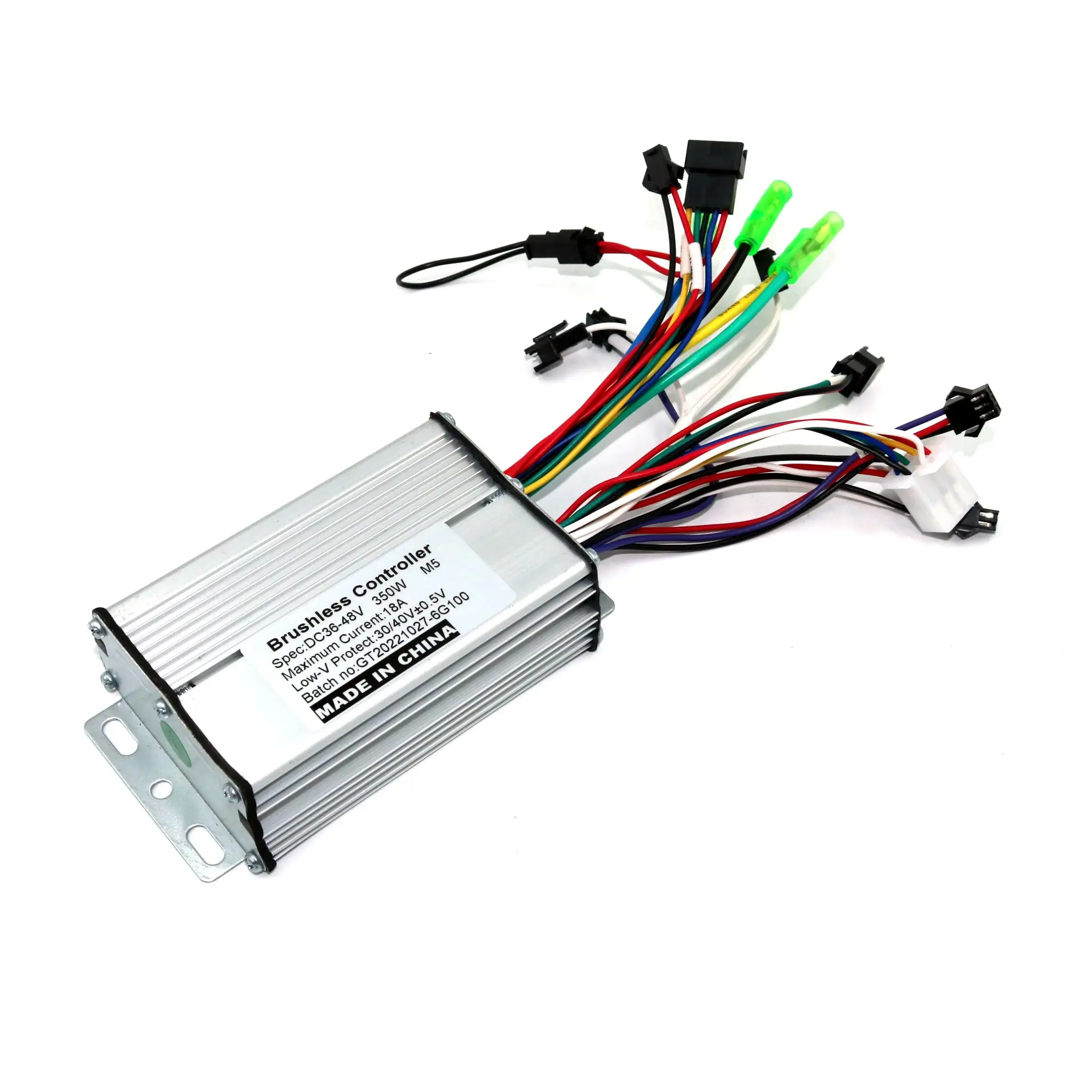 Greentime 36V 48V 350W Brushless DC Motor Controller Ebike Controller +M5 LCD Display One Set