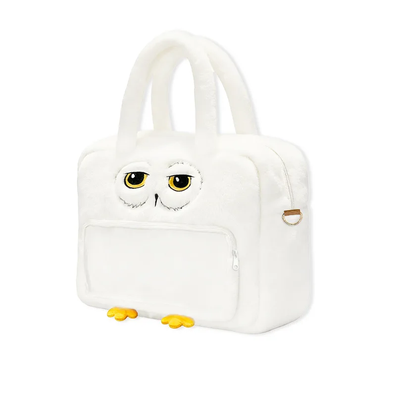 Harry Potter Niedliche Handtasche Hedwig Plüsch-Umhängetasche Weiche und Süße Crossbody-Tasche Aufbewahrung Reise Mädchen Geburtstagsgeschenk – Detail 6