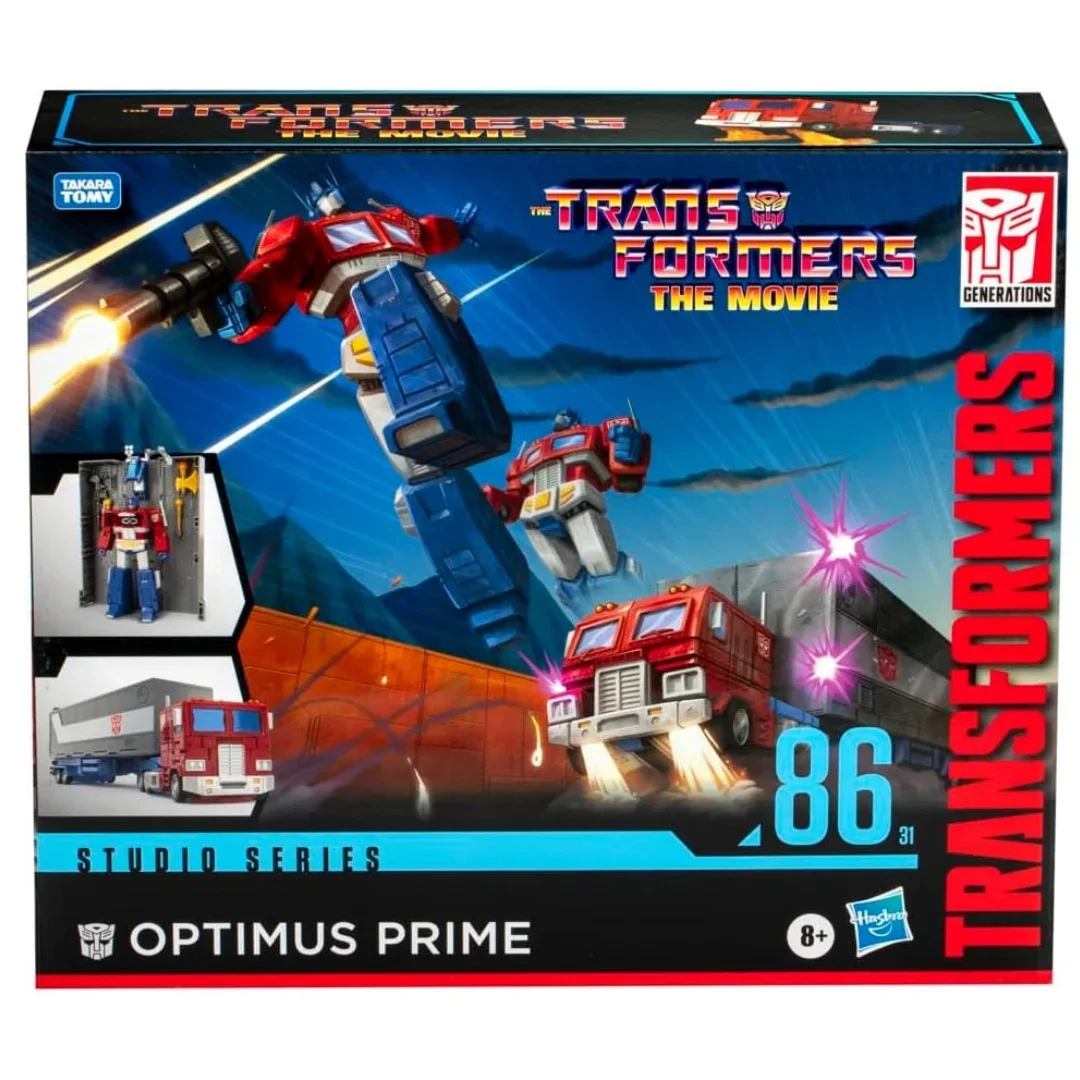 ハスブロ トランスフォーマー おもちゃ スタジオ シリーズ 映画コマンダー クラス オプティマス プライム 7 インチ モデル人形 アクションフィギュア ギフト SS86-31