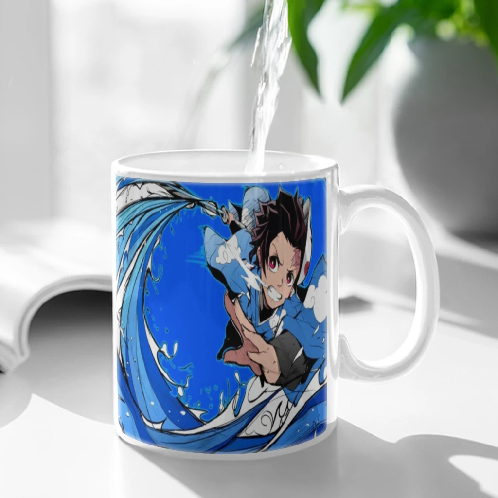 Ghost Killing Blade Tanjiro Coffee Mug 11oz Ceramic Creative Coffee Mug Study Coffee Cup