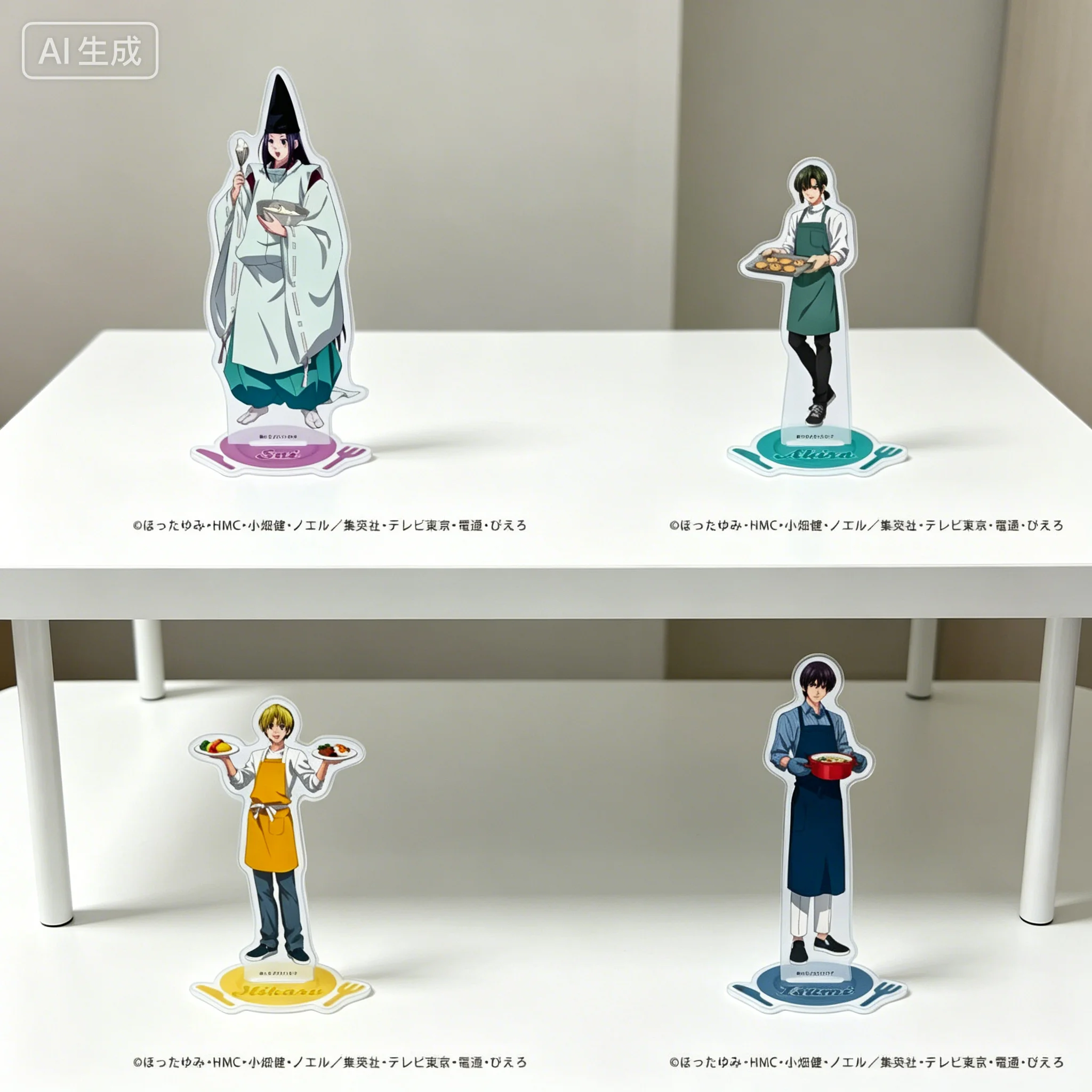

Anime Hikaru no go Hikaru Shindo Sandwich version Human-shaped Acrylic Figure Stand Model Plate Keychains Desk Decor fans gift