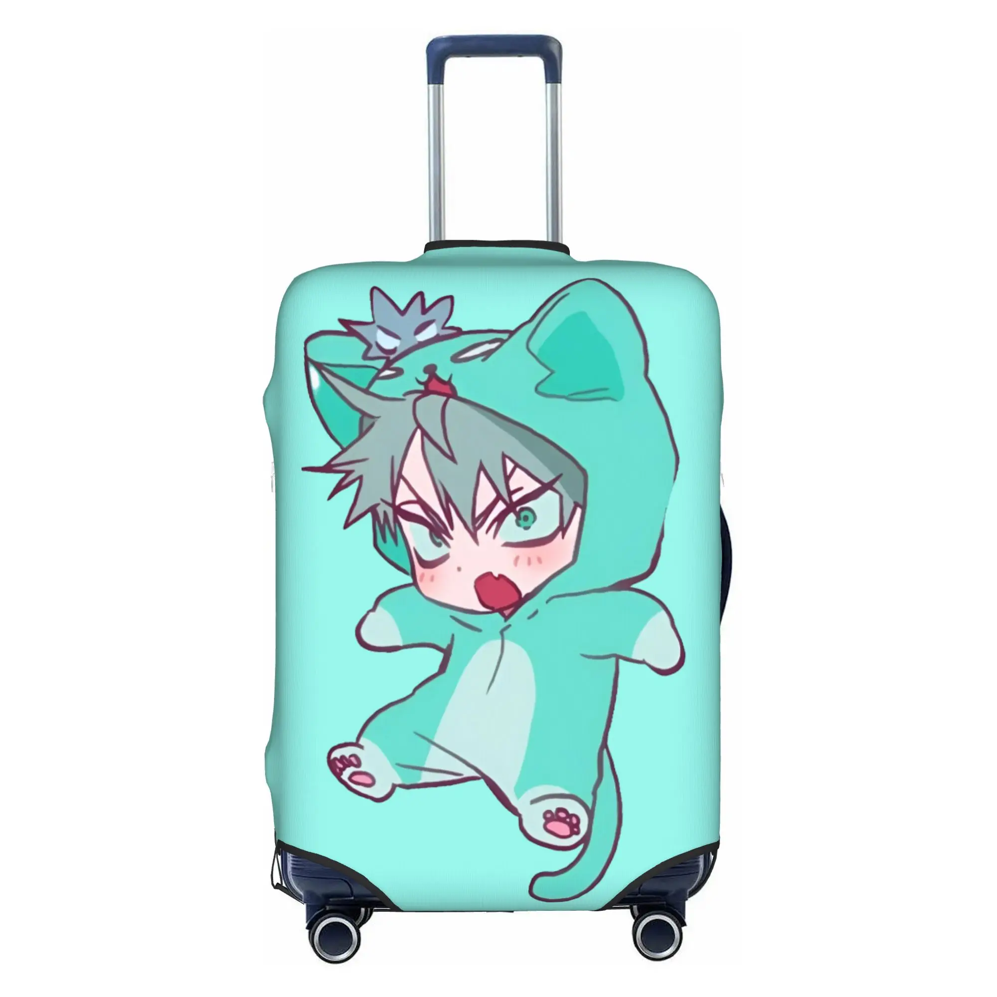 Custom Aliens Stages Luggage Cover Protector Funny Dystopian Music Web Series Travel Suitcase Protective Cover for 18-32 Inch