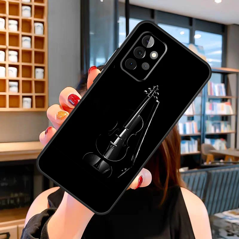 Nhạc Rock Nhạc Cụ Đàn Guitar Dành Cho Samsung A52 A32 A42 A22 A12 A51 A71 A50 A70 A13 A33 A53 A21S a02S A03S A52S Bao