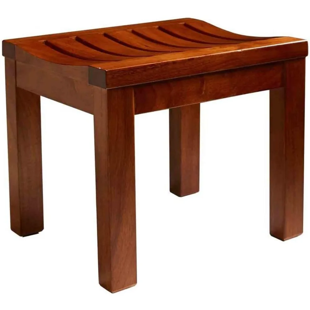 

Shower Bench Wooden Bathroom Chairs and Stools for The Elderly Disabled Anti-Slip Bath Seat Bathtub Spa Strong Bearing Capacity
