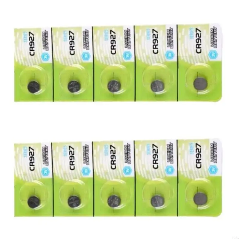 E0BA 5PCS/10PCS CR927 Батареи кнопки 3V литиевые батареи для электроники, такие как игрушки и калькуляторы CR927 Батареи