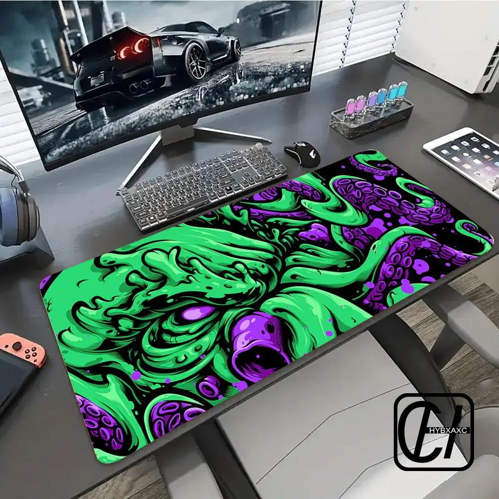 

Octopus Monster Mouse Pad Large Size Gamer Keyboard Desk Mats Computer Table Gaming Mat XXL Extended Office Accessories XAXC