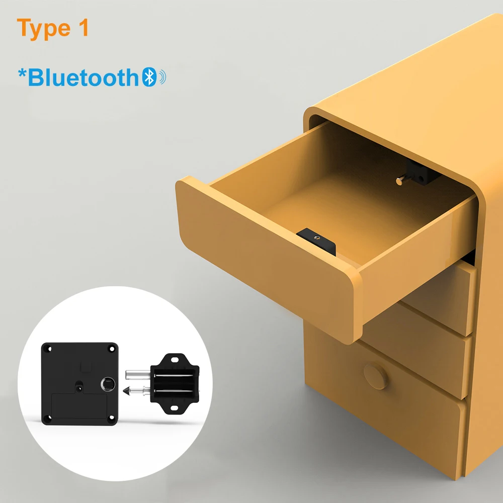 Código de Pin electrónico de seguridad, combinación inteligente de avión, Bluetooth plano, cerradura de gabinete deslizante de dos puertas para bebé