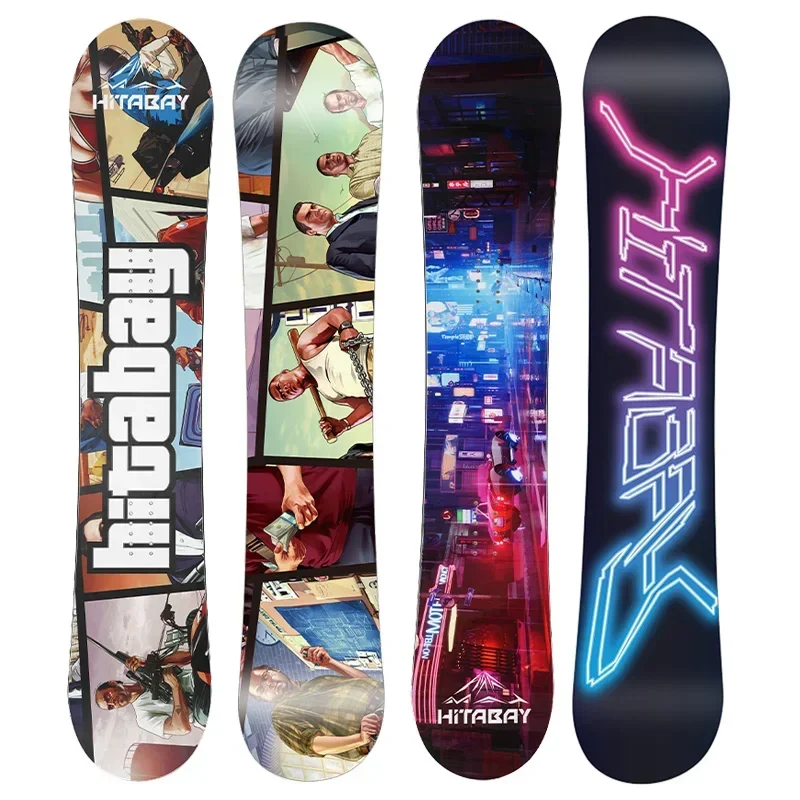 RU warehouse free shipping Drop shipping snow board Factory Directly Parking Snow Board Men And Women Unisex Snowboard