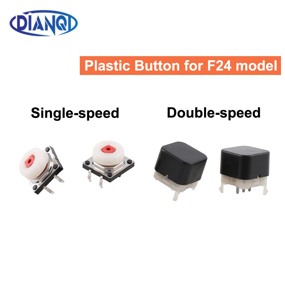 Plastic Button Push Type use/suit for F24 Model Remote Control Accessories single-speed button Double-speed button