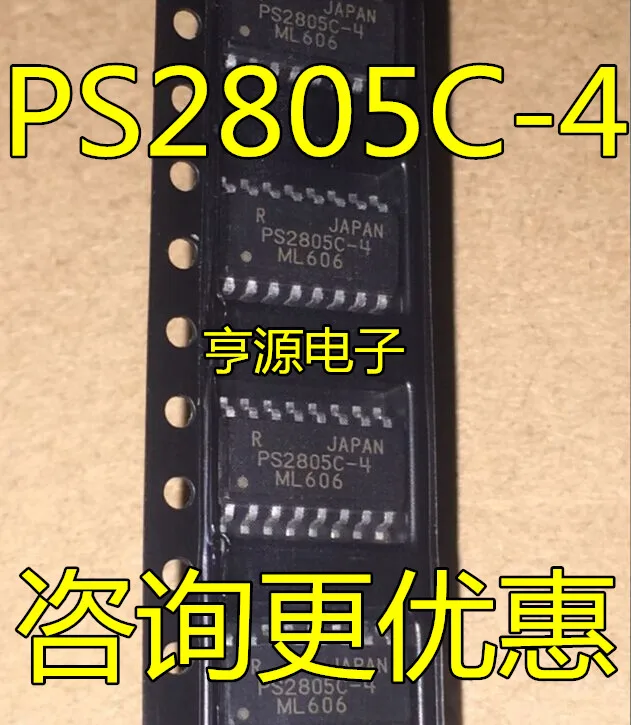 Free shipping  PS2805 PS2805C-4 SOP16 PS2805-4      10PCS