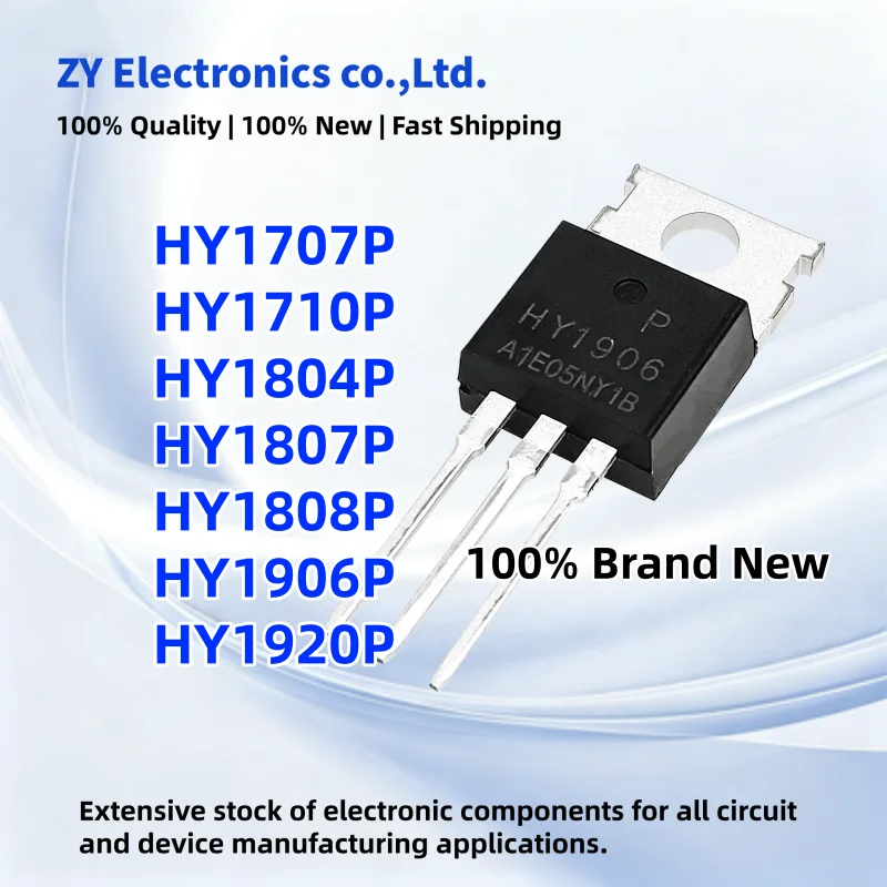 10Pcs/ New HY1707P HY1710P HY1807P HY1804P HY1808P HY1906P HY1920P HY1707 HY1710 HY1804 HY1807 HY1808 HY1906 HY1920 TO-220