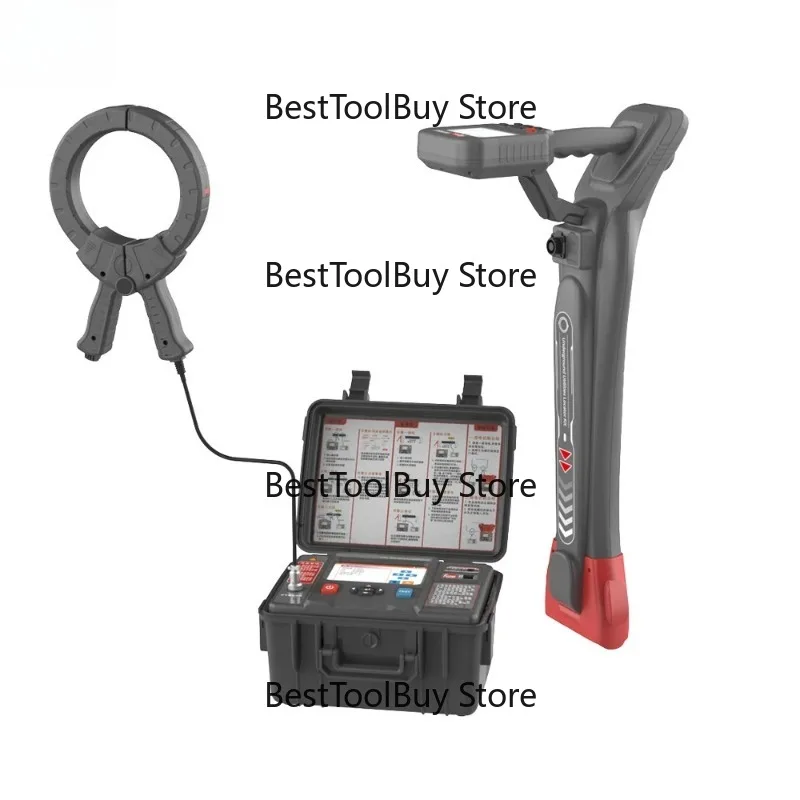 Special Automatic Underground Pipeline Detection Instrument LCD Display Cable Path Finder Lithium Battery Air 20m