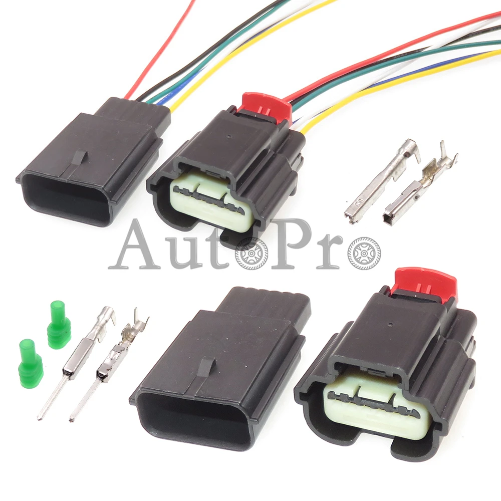 1 Set 6 Hole 31404-7110 34975-6160 31403-6110 31403-6112 AC Assembly Auto Air Flowmeter Socket Car Modification Electrical Plug