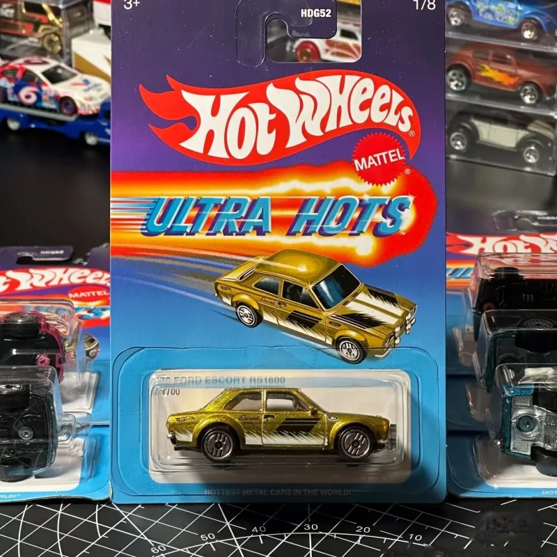Mattel Originalล้อร้อนเป้าหมายรถUltra Hots 2024 Mix 2 Hdg52 1:64 รถDiecastรุ่นรถยนต์ของเล่นรถคอลเลกชันของขวัญ