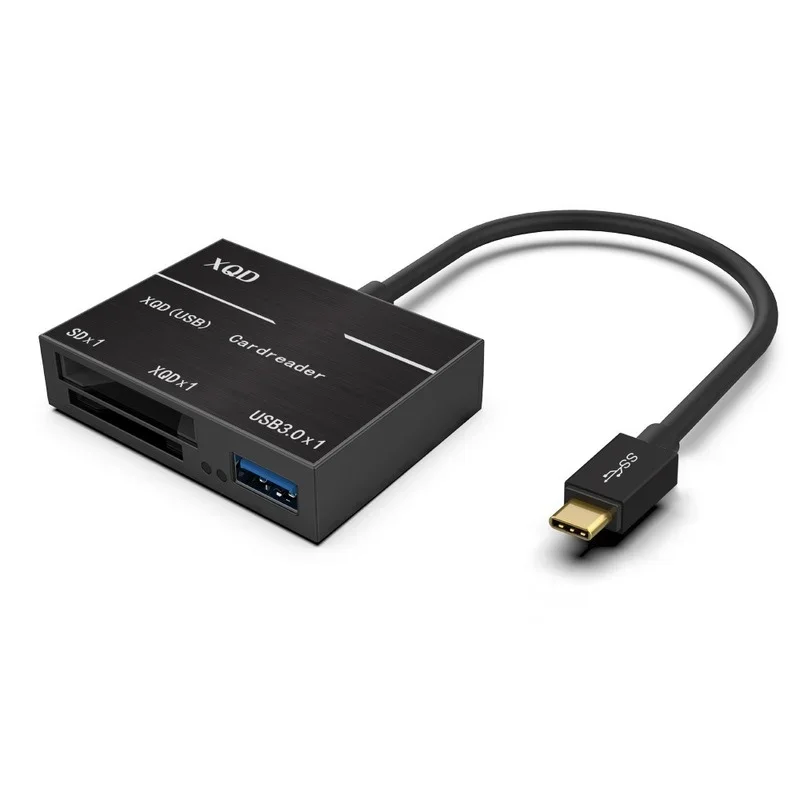 Type-C To XQD/SD Card High Speed Card Reader USB3.0 Camera Computer Kit Adapter for Sony G Series for Lexar XQD Cards