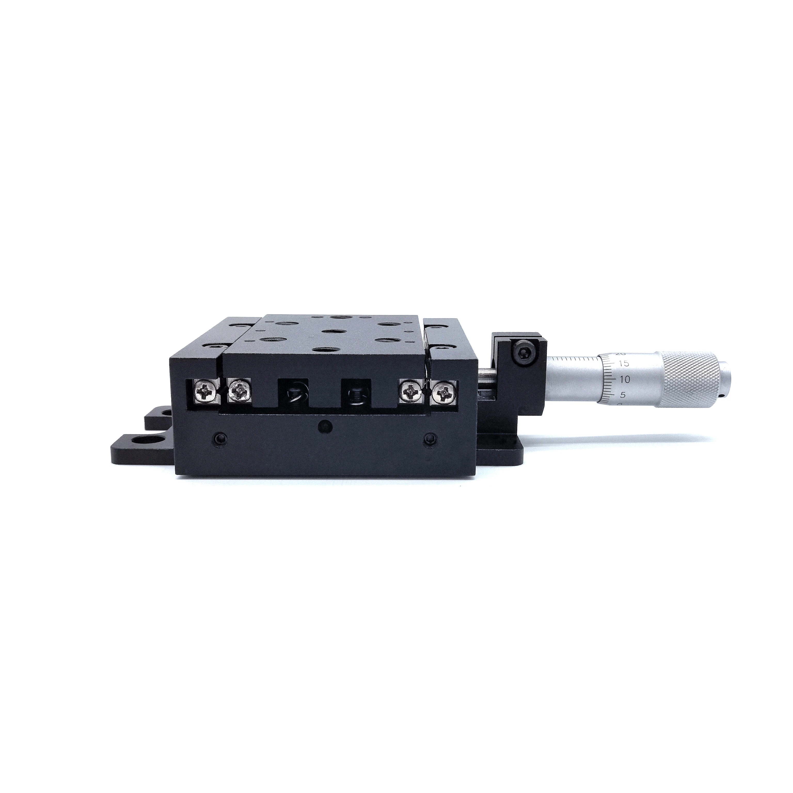 XmsjD2-X-13V OEM Customizable Stage Micrometer Screw Head Drive Integrated XY Linear Translation Stages Adjustable Metal 1-Year