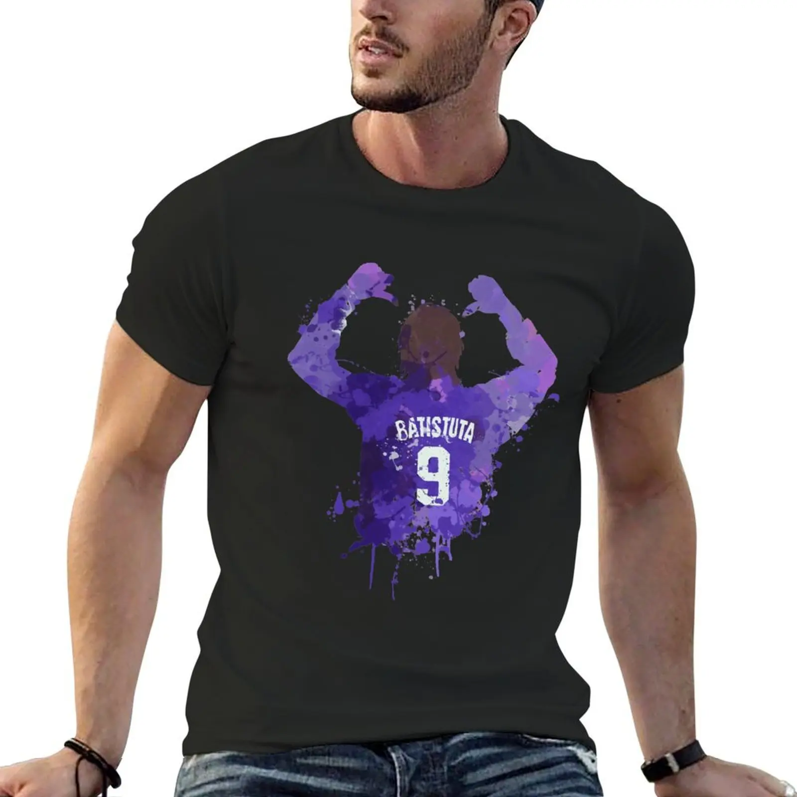 

Gabriel Batistuta Art T-Shirt sweat custom t shirt street wear plain men workout shirt