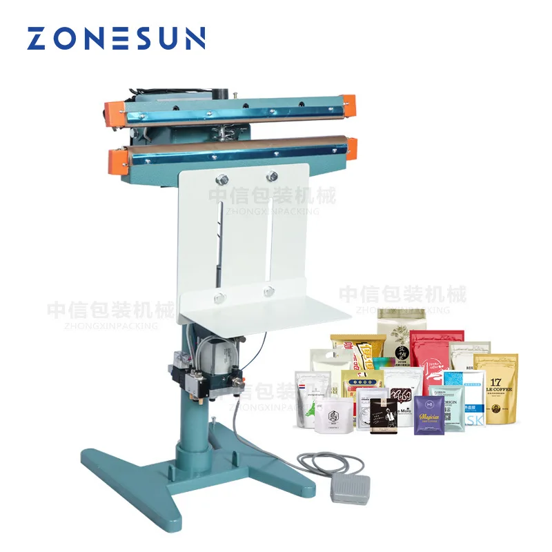 フットペダル両面アルミ箔加熱シール機、飲料用プラスチック袋包装熱