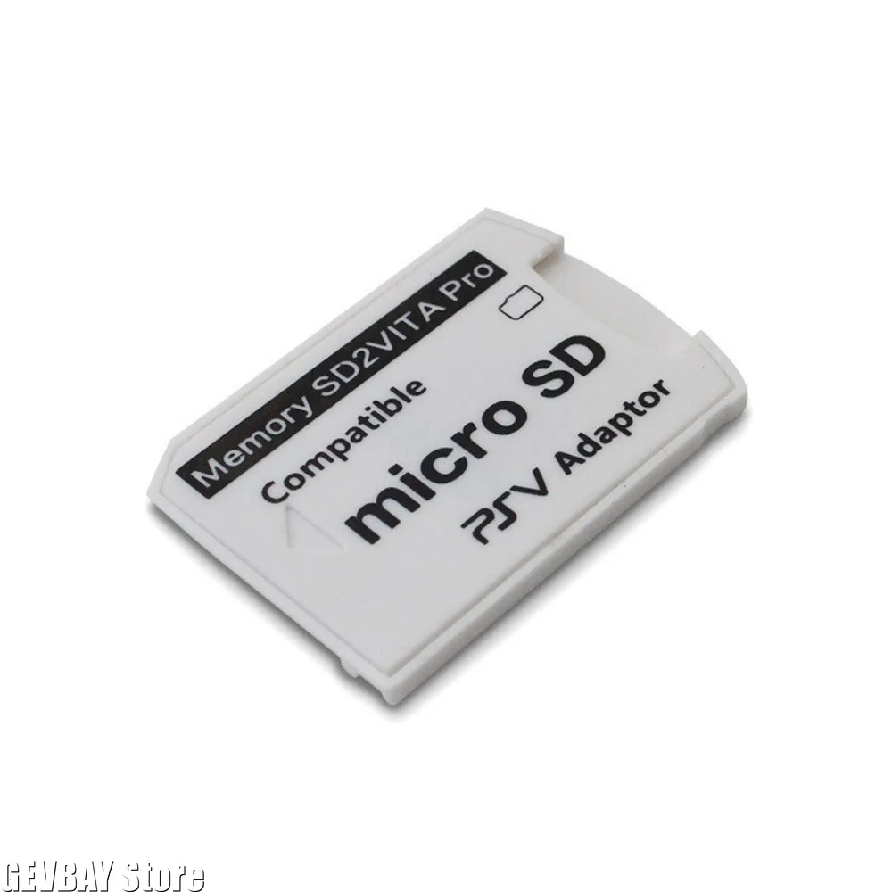 SD2VITA Version 6.0 Memory Card Single Slot Adapter for PS Vita PSV 1000/2000 3.65 HENkaku System SD TF Game Card Reader