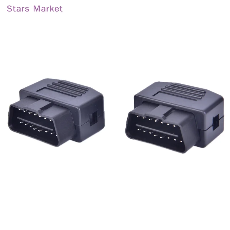 New Universal OBD 16 Pin Male Cable Connector Plug Adapter Diagnostic Tool