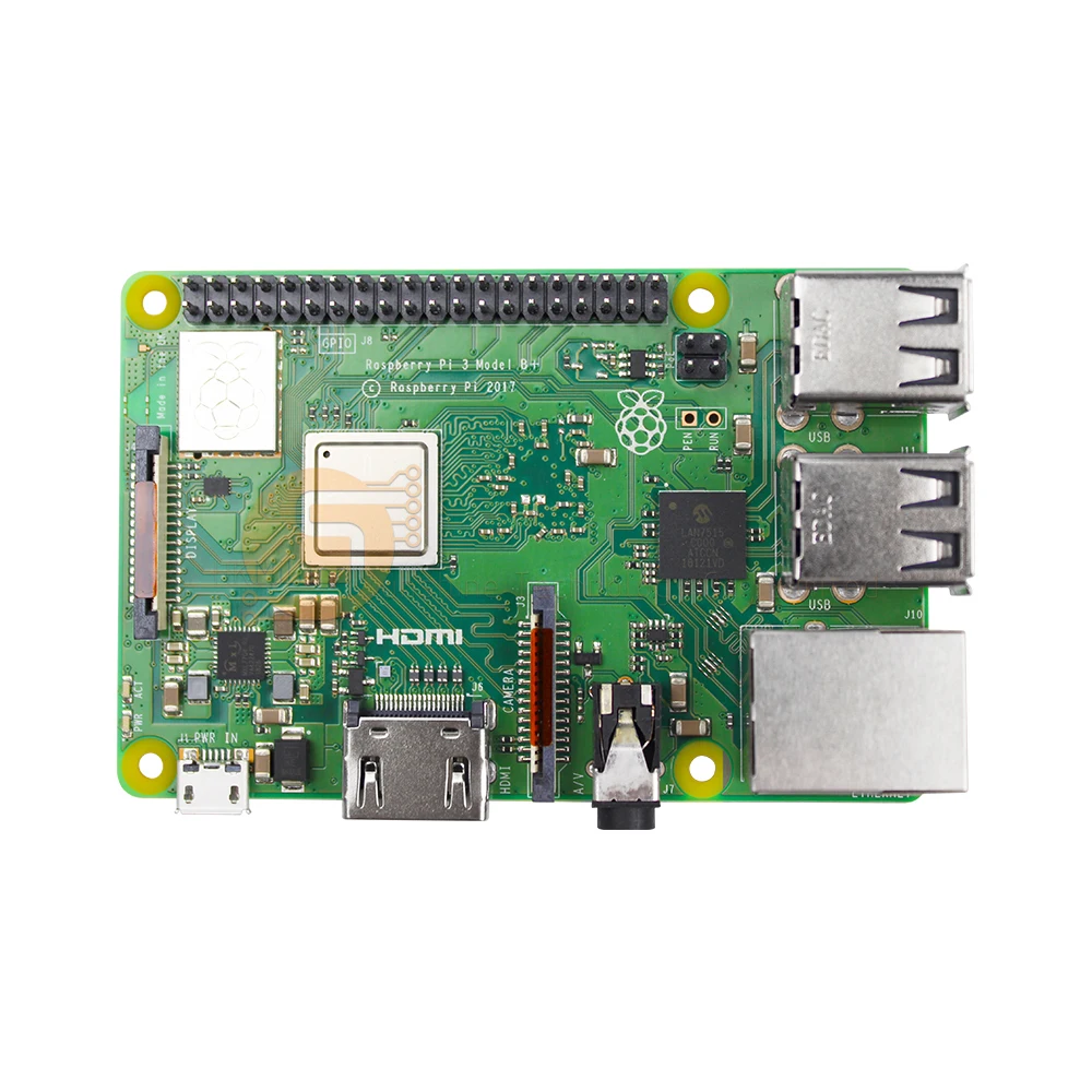 Оригинальная модель Raspberry Pi 3 Model B Plus/Raspberry 3, плата модели B 1,4 ГГц, 64-разрядный четырехъядерный процессор ARM Cortex-A53 с Wi-Fi и